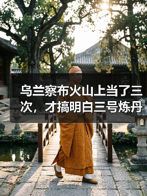 乌兰察布火山上当了三次,才搞明白三号炼丹炉和六号该怎么玩(图1) 乌兰察布火山上当了三次,才搞明白三号炼丹炉和六号该怎么玩(图1)