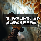 银川贺兰山宿集:荒野美学是噱头还是趋势?(图4) 银川贺兰山宿集:荒野美学是噱头还是趋势?(图4)