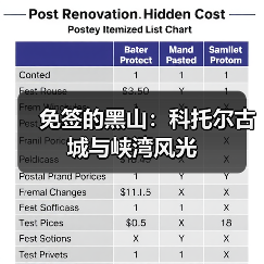 免签的黑山:科托尔古城与峡湾风光(图2) 免签的黑山:科托尔古城与峡湾风光(图2)