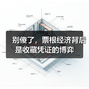 别傻了，票根经济背后是收藏凭证的博弈