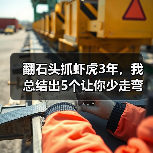 翻石头抓虾虎3年,我总结出5个让你少走弯路的技巧(图1) 翻石头抓虾虎3年,我总结出5个让你少走弯路的技巧(图1)