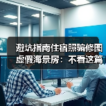 避坑指南住宿照骗修图虚假海景房:不看这篇,你就等着被修图骗钱吧(图3) 避坑指南住宿照骗修图虚假海景房:不看这篇,你就等着被修图骗钱吧(图3)