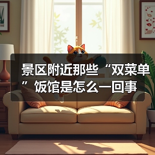 景区附近那些“双菜单”饭馆是怎么一回事(图4) 景区附近那些“双菜单”饭馆是怎么一回事(图4)