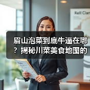 眉山泡菜到底牛逼在哪?揭秘川菜美食地图的底层逻辑(图2) 眉山泡菜到底牛逼在哪?揭秘川菜美食地图的底层逻辑(图2)