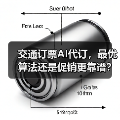 交通订票AI代订，最优算法还是促销更靠谱？