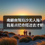 南疆自驾陷沙无人拖?我差点把命搭进去才明白的3个救命规矩(图4) 南疆自驾陷沙无人拖?我差点把命搭进去才明白的3个救命规矩(图4)