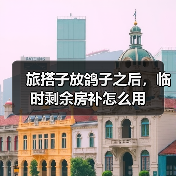 旅搭子放鸽子之后,临时剩余房补怎么用(图3) 旅搭子放鸽子之后,临时剩余房补怎么用(图3)