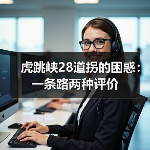 虎跳峡28道拐的困惑:一条路两种评价(图1) 虎跳峡28道拐的困惑:一条路两种评价(图1)