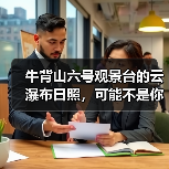 牛背山六号观景台的云瀑布日照,可能不是你想的那样(图1) 牛背山六号观景台的云瀑布日照,可能不是你想的那样(图1)