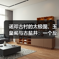 诺邓古村的太极图、玉皇阁与古盐井:一个反常识的观察(图2) 诺邓古村的太极图、玉皇阁与古盐井:一个反常识的观察(图2)