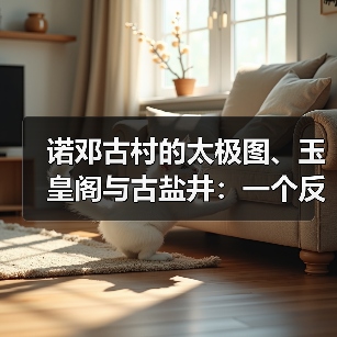 诺邓古村的太极图、玉皇阁与古盐井:一个反常识的观察(图4) 诺邓古村的太极图、玉皇阁与古盐井:一个反常识的观察(图4)