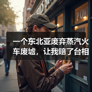 一个东北亚废弃蒸汽火车废墟，让我赔了台相机：都市废墟探险避坑指南（图3）