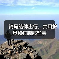 骑马结伴出行,共用护具和钉蹄那些事(图3) 骑马结伴出行,共用护具和钉蹄那些事(图3)