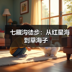 七藏沟徒步：从红星海到草海子（图1）