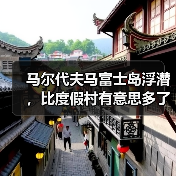 马尔代夫马富士岛浮潜,比度假村有意思多了(图3) 马尔代夫马富士岛浮潜,比度假村有意思多了(图3)