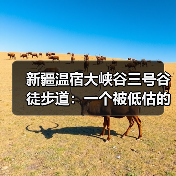 新疆温宿大峡谷三号谷徒步道:一个被低估的徒步样本(图1) 新疆温宿大峡谷三号谷徒步道:一个被低估的徒步样本(图1)