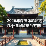 2026年深度体验旅游:几个值得留意的方向(图1) 2026年深度体验旅游:几个值得留意的方向(图1)