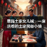 恩施土家女儿城:一座活着的土家民俗小镇(图2) 恩施土家女儿城:一座活着的土家民俗小镇(图2)