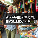 茶卡盐湖的天空之镜,和铁轨上的小火车,到底值不值得坐?(图2) 茶卡盐湖的天空之镜,和铁轨上的小火车,到底值不值得坐?(图2)