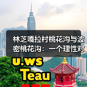 林芝嘎拉村桃花沟与波密桃花沟:一个理性对比(图1) 林芝嘎拉村桃花沟与波密桃花沟:一个理性对比(图1)