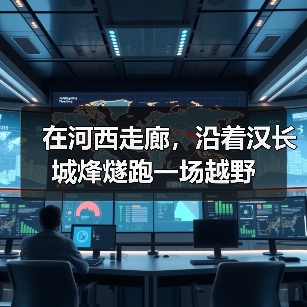 在河西走廊，沿着汉长城烽燧跑一场越野（图2）