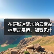 在哥斯达黎加的云雾森林里走吊桥,能看见什么(图1) 在哥斯达黎加的云雾森林里走吊桥,能看见什么(图1)