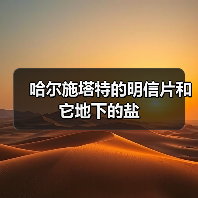 哈尔施塔特的明信片和它地下的盐(图1) 哈尔施塔特的明信片和它地下的盐(图1)