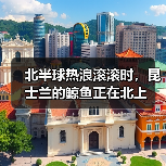 北半球热浪滚滚时,昆士兰的鲸鱼正在北上(图2) 北半球热浪滚滚时,昆士兰的鲸鱼正在北上(图2)