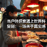 当户外探索遇上世界杯复刻:一场关于真实感的精致消费(图1) 当户外探索遇上世界杯复刻:一场关于真实感的精致消费(图1)