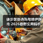 徒步装备选购与维护指南 2026最新实用解析（图3）